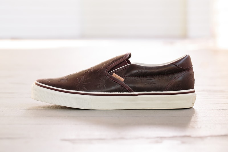 Vans Vault Classic Slip-On 59 LX Leather Palm Leaf Pack