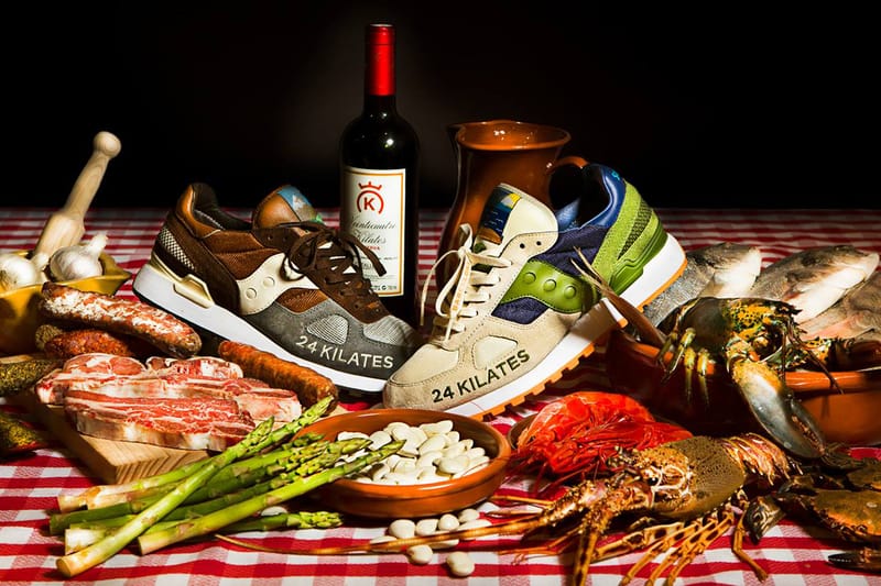 24 Kilates x Saucony Shadow Original "Mar y Montaña" Pack