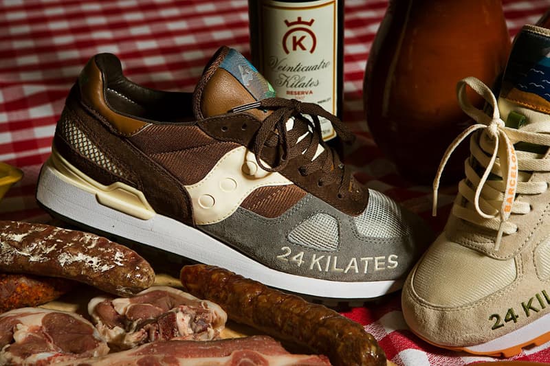 24 Kilates x Saucony Shadow Original "Mar y Montaña" Pack