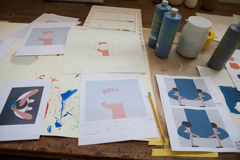 A Look Inside Geoff McFetridge's Studio