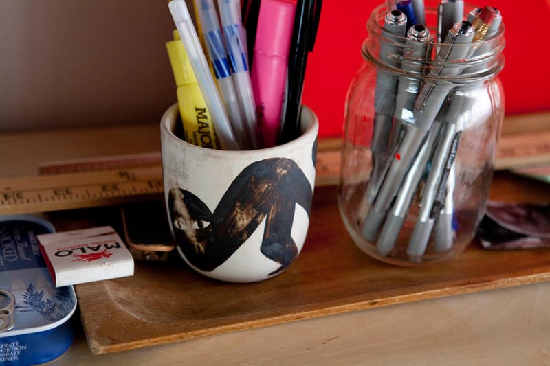 A Look Inside Geoff McFetridge's Studio
