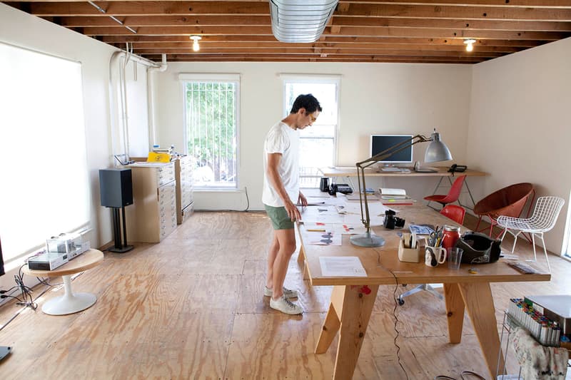 A Look Inside Geoff McFetridge's Studio