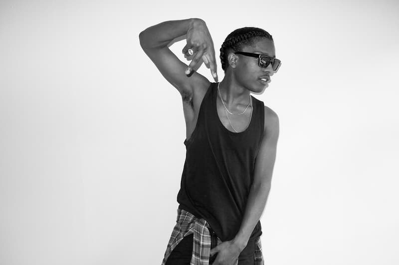A$AP Rocky Visits Terry Richardson's Studio