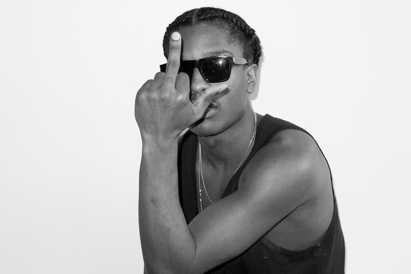 A$AP Rocky Visits Terry Richardson's Studio