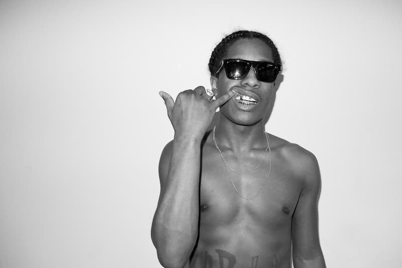A$AP Rocky Visits Terry Richardson's Studio
