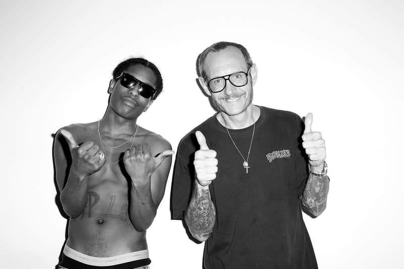 A$AP Rocky Visits Terry Richardson's Studio