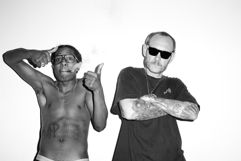 A$AP Rocky Visits Terry Richardson's Studio