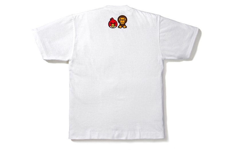 Angry Birds x A Bathing Ape BABY MILO Tee