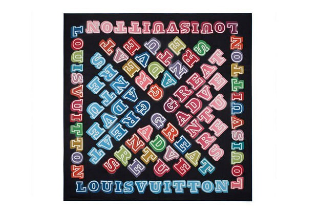 Ben Eine for Louis Vuitton Foulards D'Artistes Series