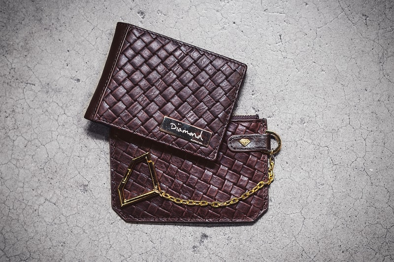 Agenda LBC: Diamond Supply Co. 2014 Basket Weave Leather Accessories