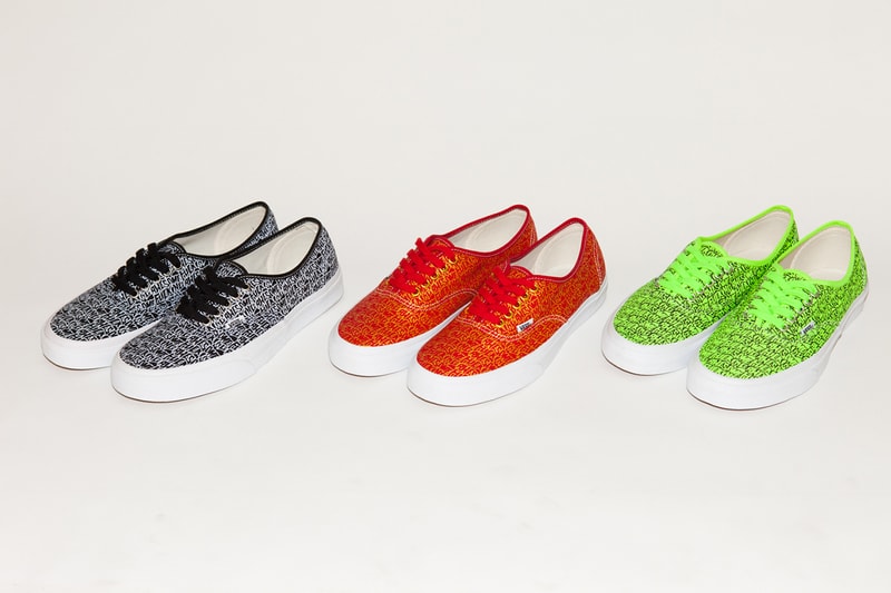 Fucking Awesome x Vans 2013 Authentic Collection