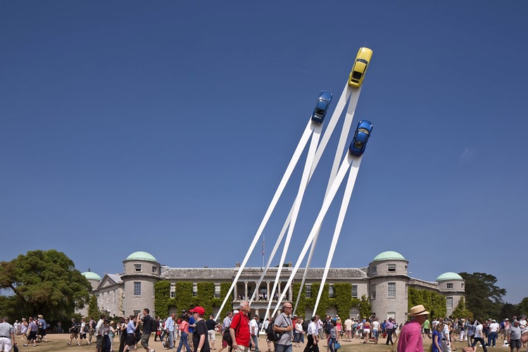 Gerry Judah for Porsche 911 50th Anniversary Sculpture