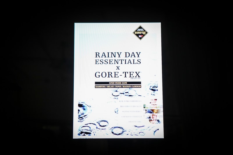 GORE-TEX "Rainy Day Essentials" London Recap