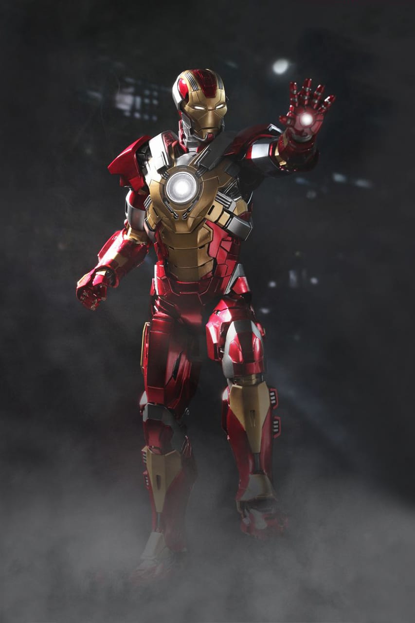 2 Chibi Figure Series Marvel Iron Man Mark XVII World Collectible Vol 