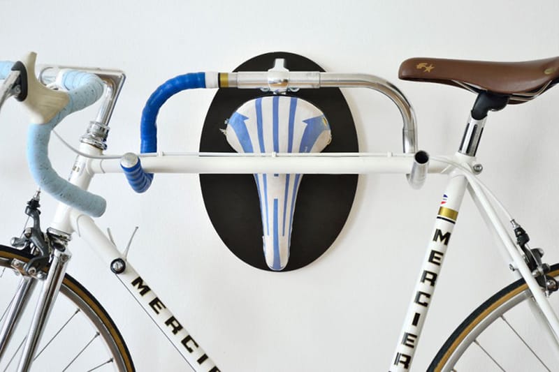 Hunting Trophies Made from Recycled Bicycle Parts 