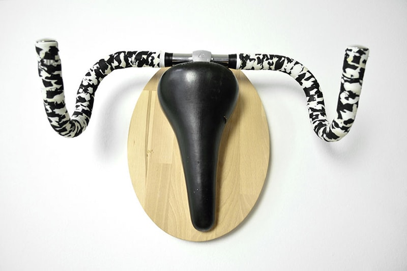 Hunting Trophies Made from Recycled Bicycle Parts 