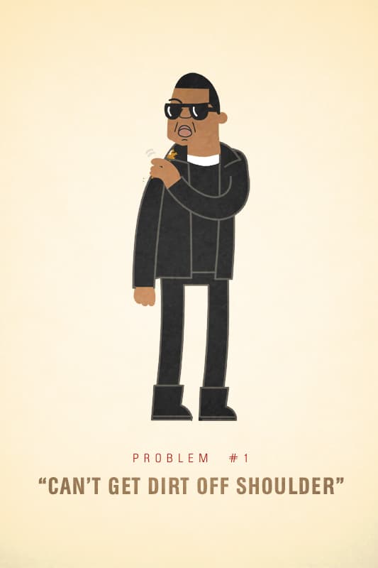 Jay-Z's 99 Problems Illustrations by Ali Graham