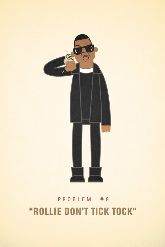 Jay-Z's 99 Problems Illustrations by Ali Graham