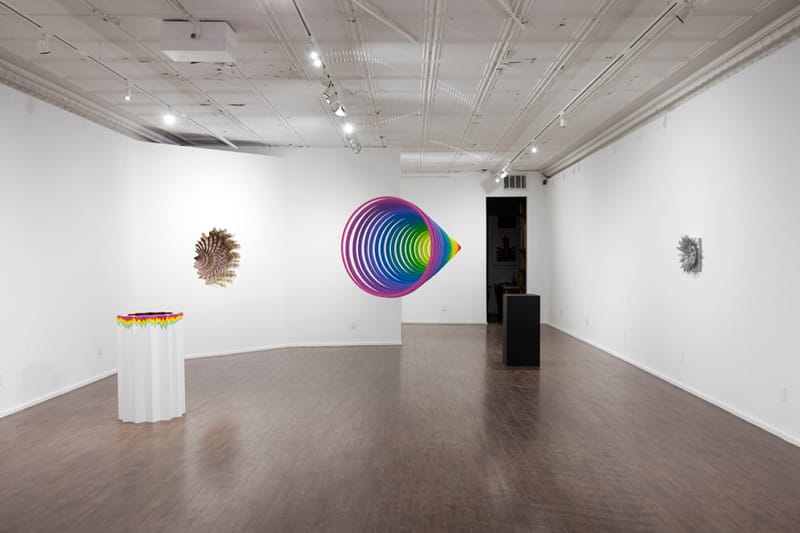 Jen Stark "Vortextural" @ Cooper Cole