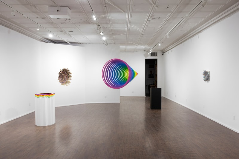 Jen Stark "Vortextural" @ Cooper Cole