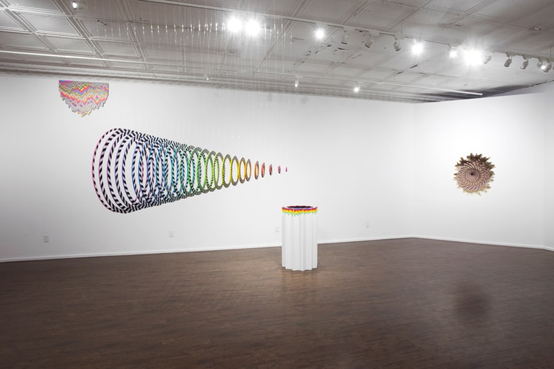 Jen Stark "Vortextural" @ Cooper Cole