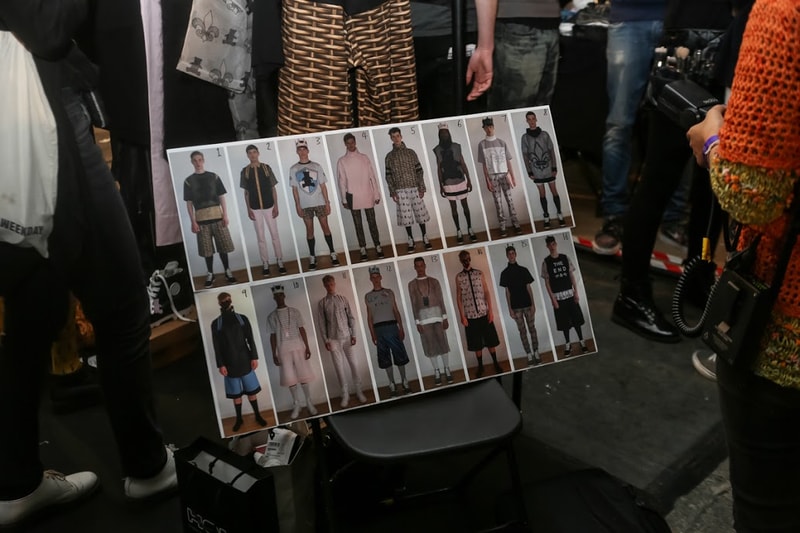 MAN 2014 Spring/Summer Backstage Visuals