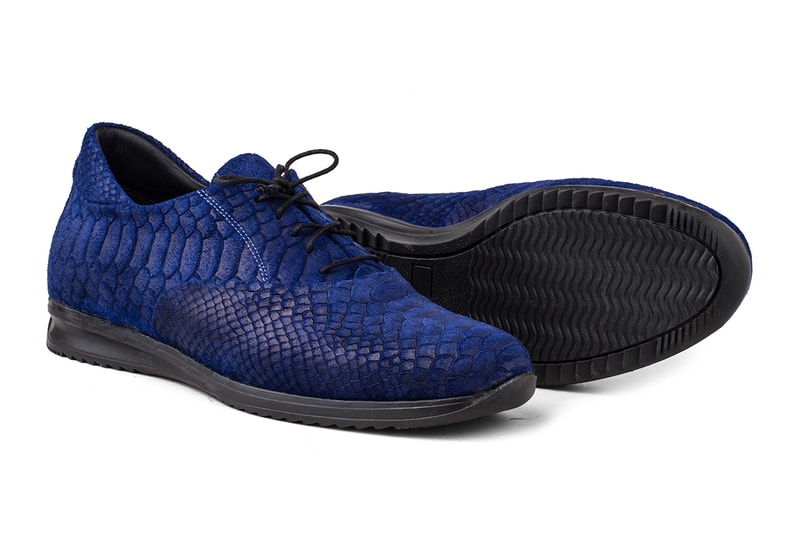 Modern Vice Cobalt Blue Python Lennox
