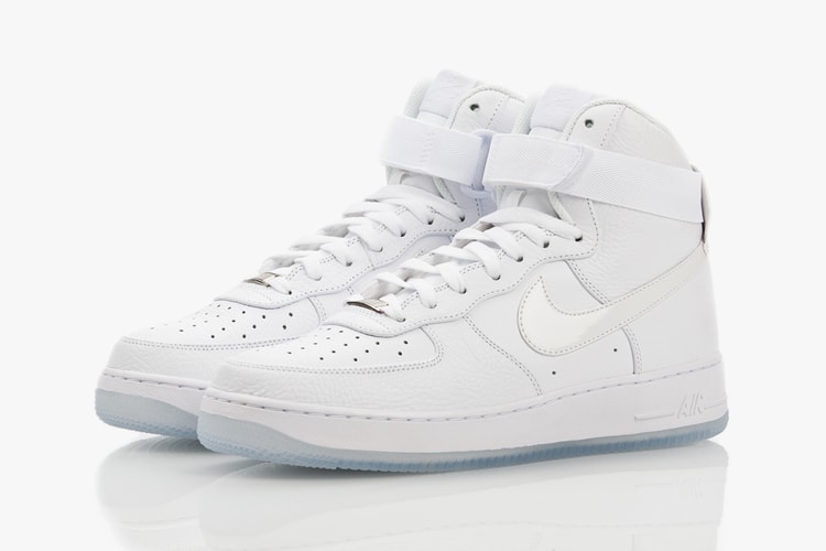 Nike Air Force 1 Hi CMFT White-on-White