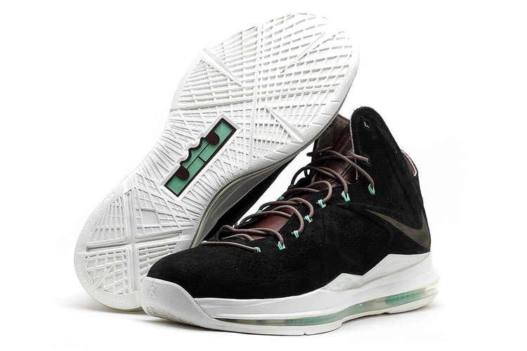 Nike Lebron X EXT "Black Suede" QS