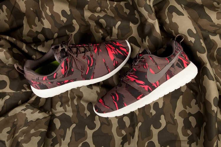 Nike Roshe Run GPX "Petra Brown Tiger Camo"