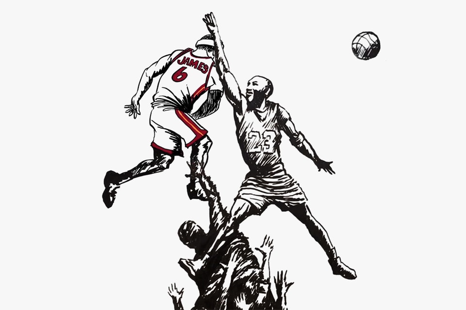 LeBron James By grant, Sports Cartoon