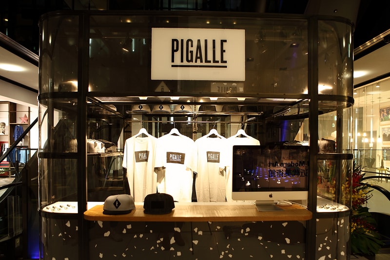 PIGALLE Pop-Up Store at GYRE Omotesando Tokyo Opening