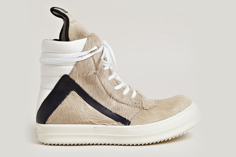 Rick Owens "Pony Hair" Footwear Collection