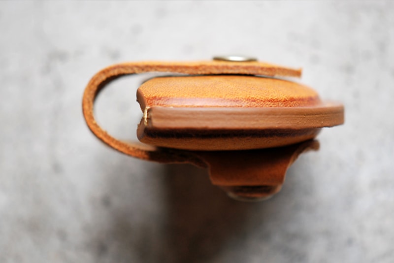 Roberu Leather Lens Cap Case