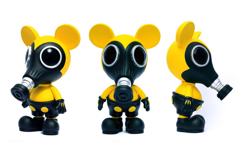 Ron English x Made by Monsters Biohazard Mousemask Murphy