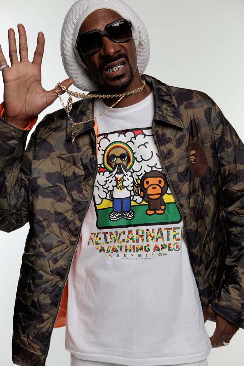 Snoop Lion x A Bathing Ape 2013 Capsule Collection Lookbook