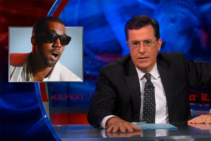 Stephen Colbert on the A.P.C. KANYE Collaboration
