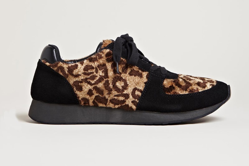 Yohji Yamamoto Leopard Fur Sneakers