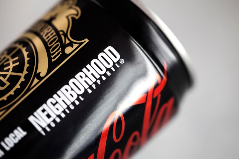 A Closer Look at the NEIGHBORHOOD x Coca-Cola Zero Cans