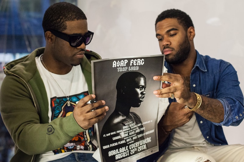 A$AP Ferg x A Bathing Ape “TrapLord” T-Shirt Launch Recap