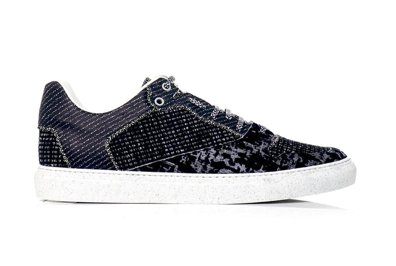 Balenciaga 2013 Fall/Winter Tweed and Leather Sneakers