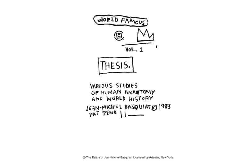 CLOT Thesis Vol. 1: CLOT x BASQUIAT Artist Capsule Announcement