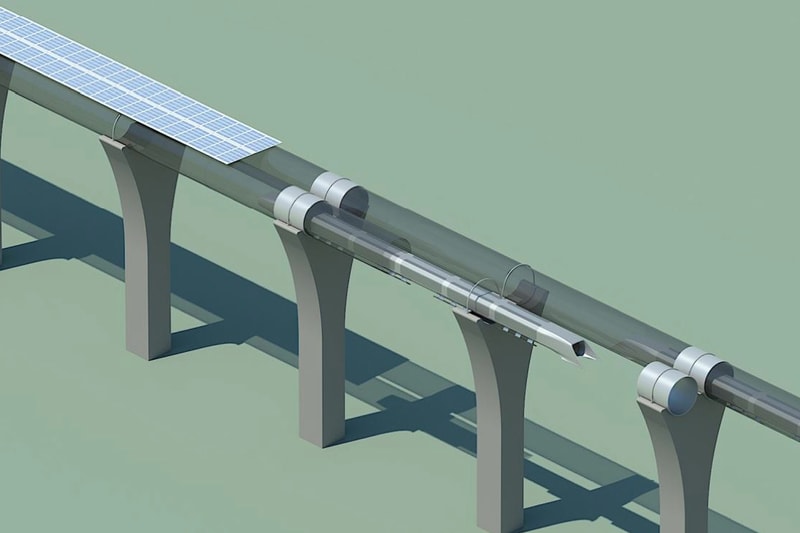 LA to SF in 30 Minutes with Elon Musk's High-Speed Solar-Powered Hyperloop