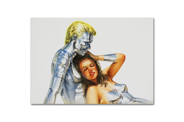 Hajime Sorayama Solo Exhibition at AISHONANZUKA Gallery