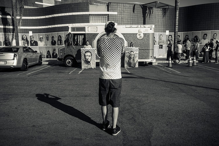 JR's "Inside Out" Hits Los Angeles