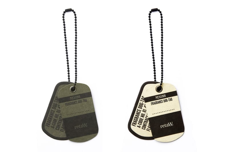 NEXUSVII x retaW FRAGRANCE DOG TAG