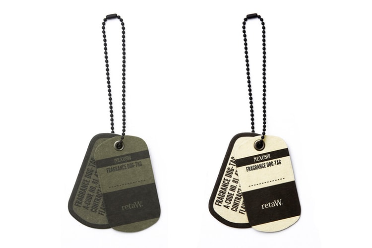 NEXUSVII x retaW FRAGRANCE DOG TAG