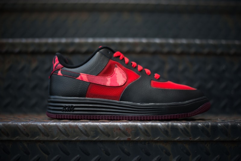 Nike Lunar Force 1 Fuse "Red Camo"