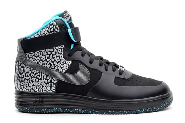 Nike Lunar Force 1 High PRM Black/Gamma Blue