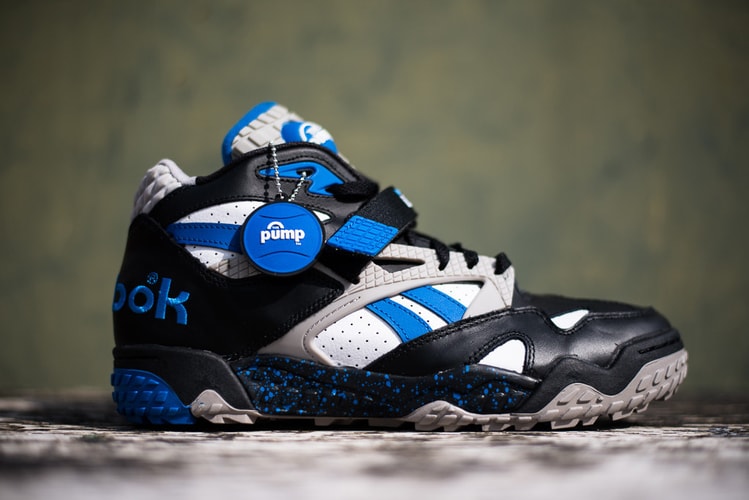 Reebok Pump Paydirt Mid Black/Blue/White